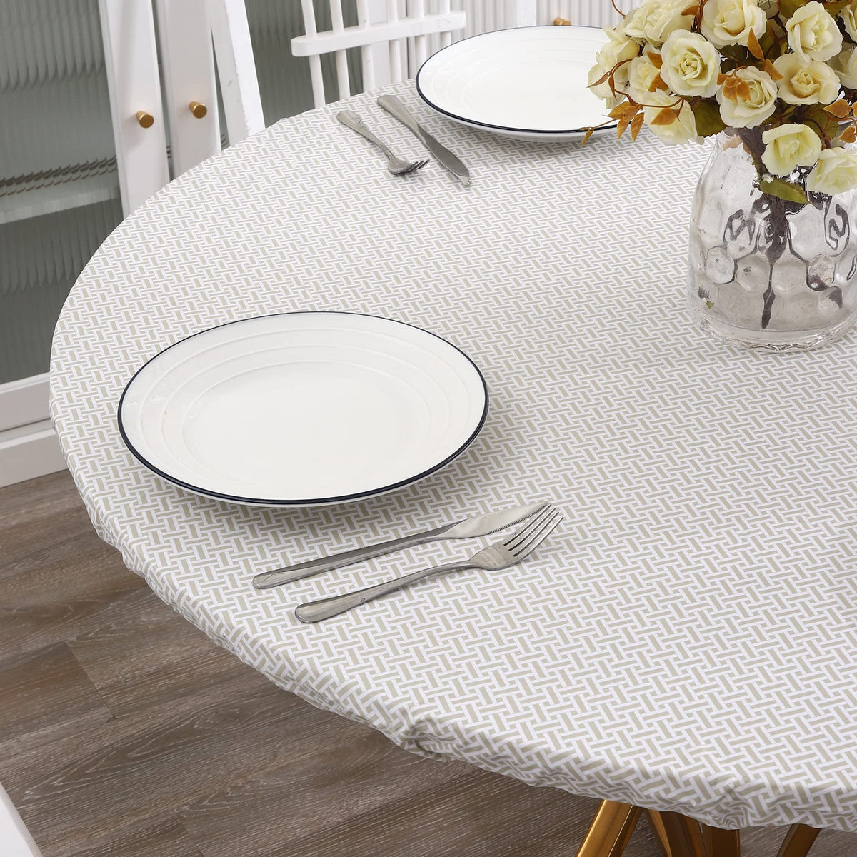 Indoor-outdoor table protection for everyday meals and gatherings
