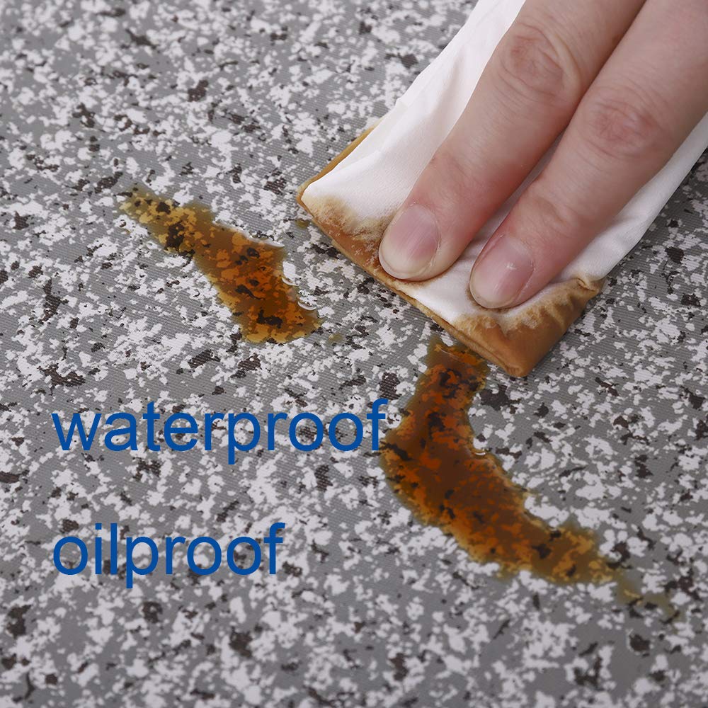 Walrus oil-proof table cover helps prevent greasy messes on various setups.