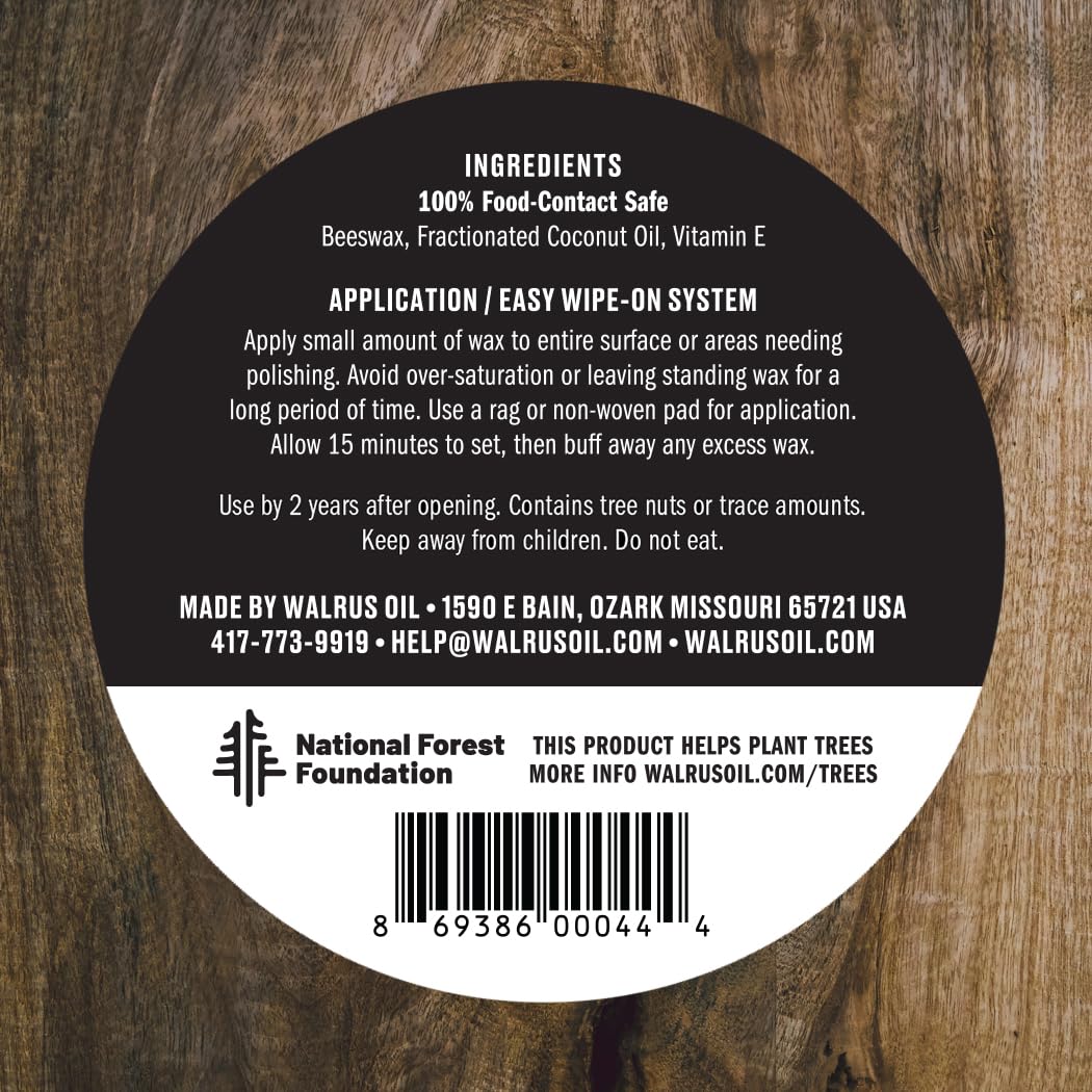 Walrus Oil usa-brewed logo highlights domestic craftsmanship and trusted wood care.