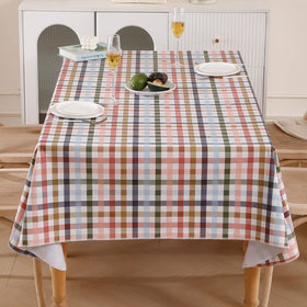 Walrus checkered rectangular table cover suitable for large tables