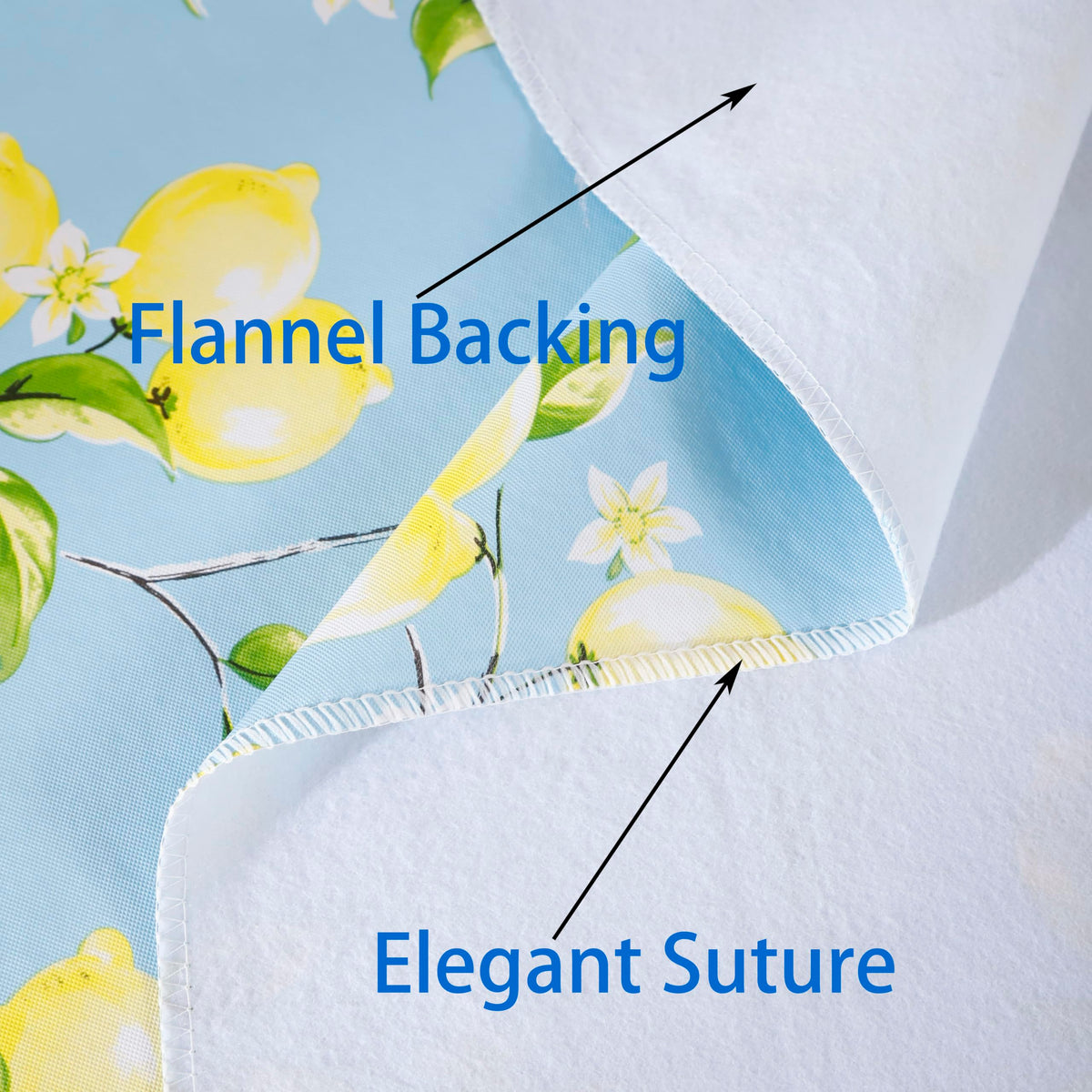 Walrus stain-resistant surface stays clean with quick wipes.