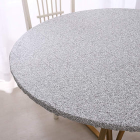 Walrus stain-resistant tablecloth simplifies quick cleanup after meals.