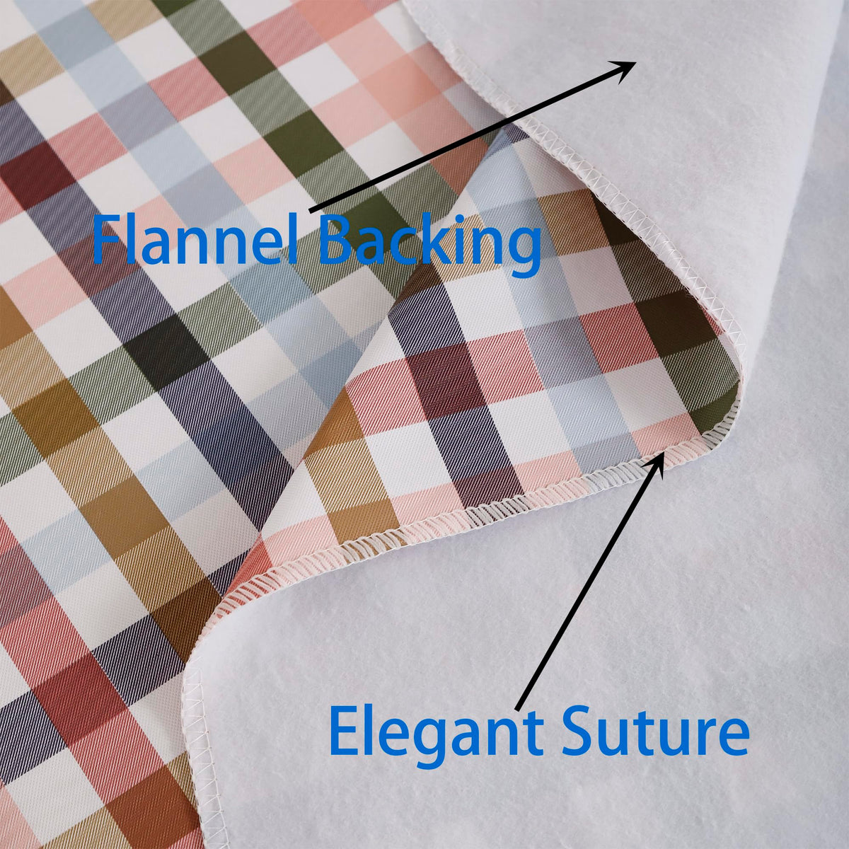 Walrus stain-resistant wipeable table cover suitable for indoor or outdoor dining