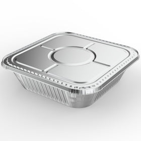WANBAO stackable foil pans simplify freezer storage and organization.