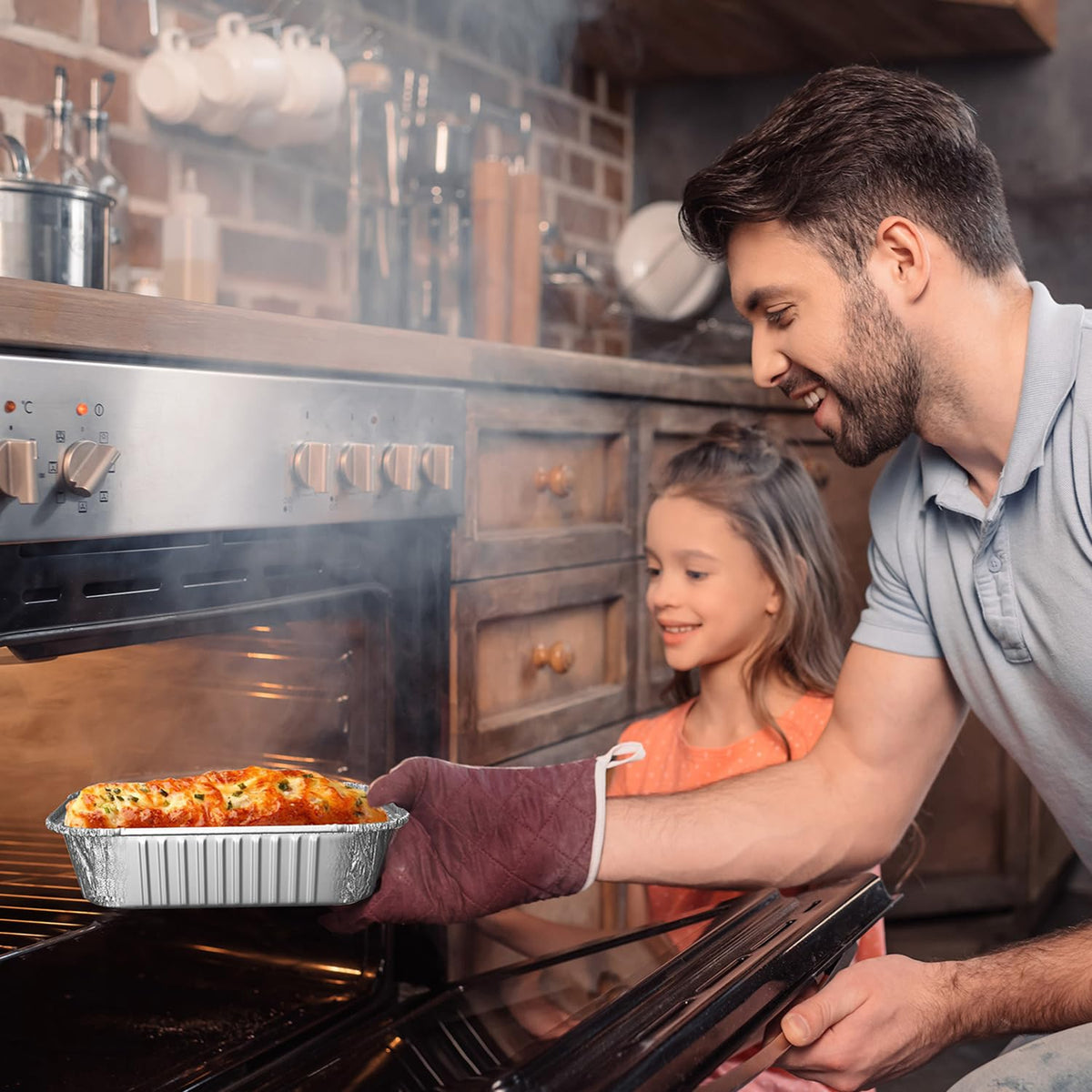 WANBAO catering pans ideal for events and takeout service.