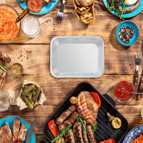 WANBAO Oven-safe and freezer-safe pans for versatile meal prep.