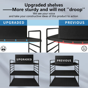 WANCHIY divided compartments for neatly storing bags, snacks, and boxes.