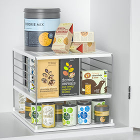 WANCHIY six-height adjustable shelves adapt to different container sizes