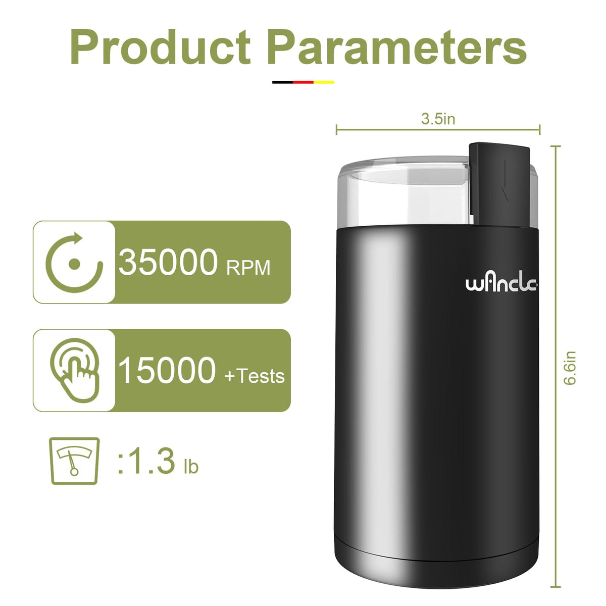 Wancle clean brush accessory for quick post-use cleaning