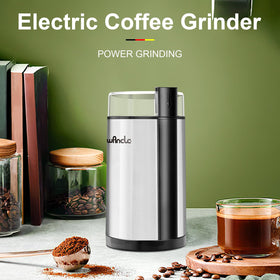 Wancle grinder operates at 120V 60Hz with quiet performance.
