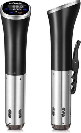 Wancle sous vide cooker with digital display for precise control and easy setup