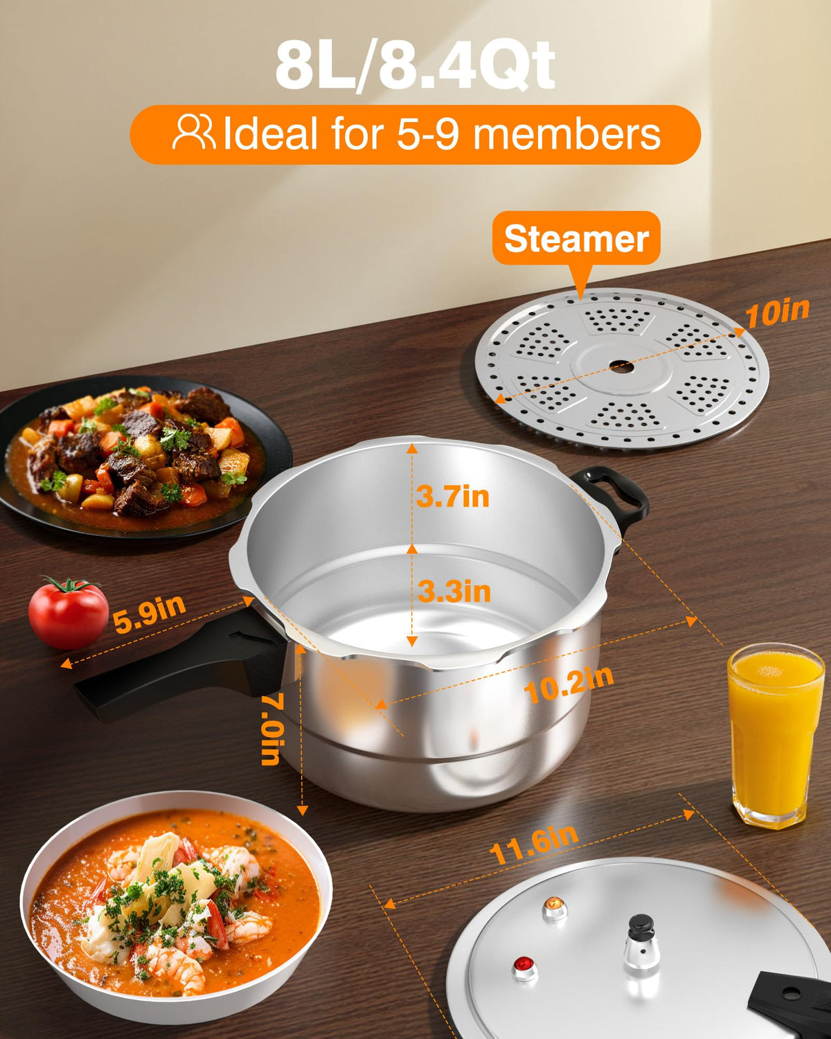 WantJoin canner rack included helps organize jars during processing