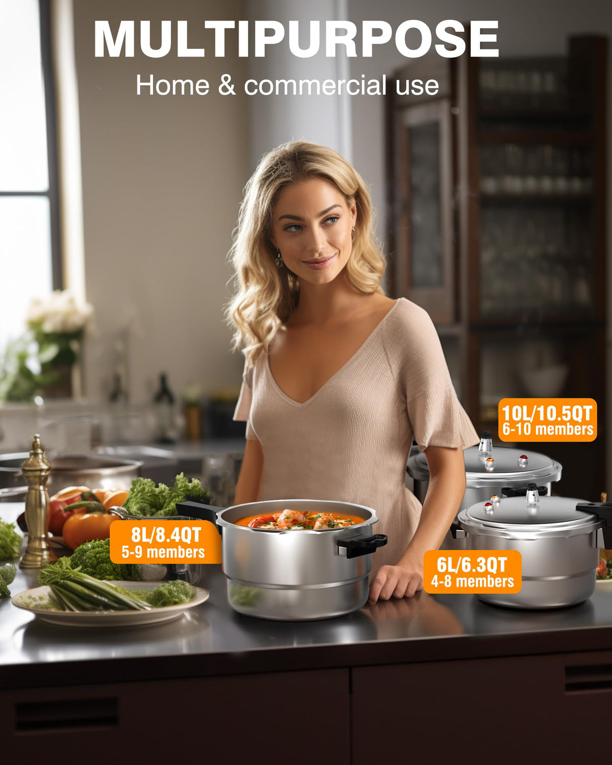 WantJoin versatile pot cooks beans, vegetables, and stews evenly