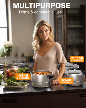 WantJoin versatile pot cooks beans, vegetables, and stews evenly