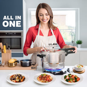 WantJoin base compatible with gas and induction stoves for versatile cooking