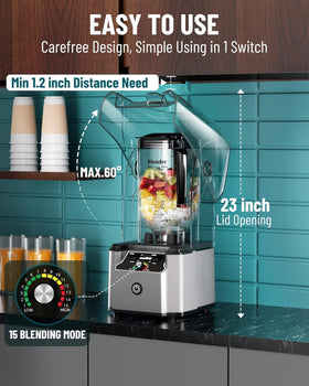WantJoin dual-direction blades ensure consistent texture control