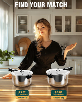 WantJoin easy-locking mechanism ensures safe lid operation