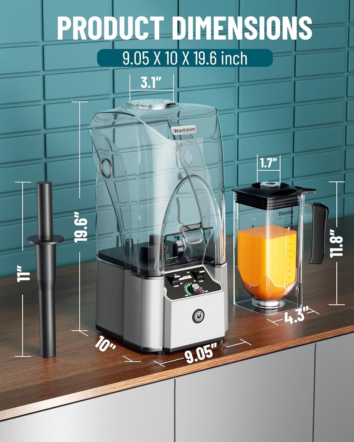 WantJoin self-cleaning system reduces post-blend cleanup time