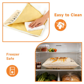Wantocore beeswax bread bag material offers natural breathable storage