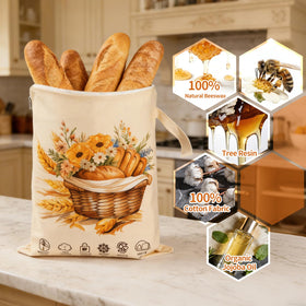 Wantocore bread bag is freezer-safe for up to 3 months