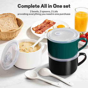 Wareland ceramic spoon sturdy and comfortable for all soups