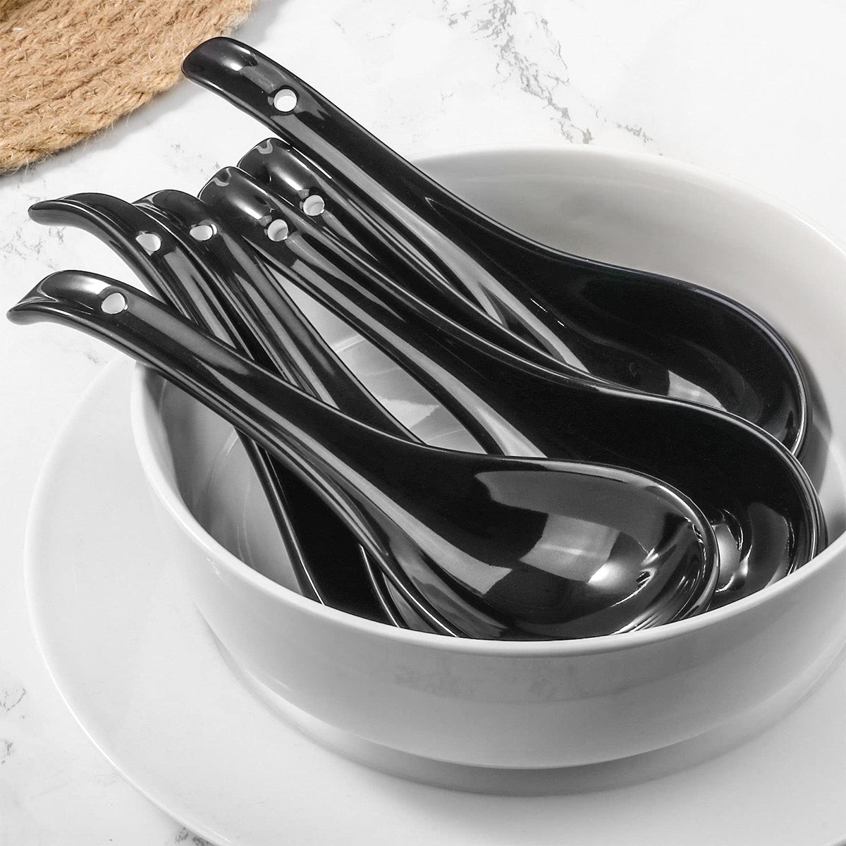 Gift-ready Wareland soup spoon set for family dinners and holidays