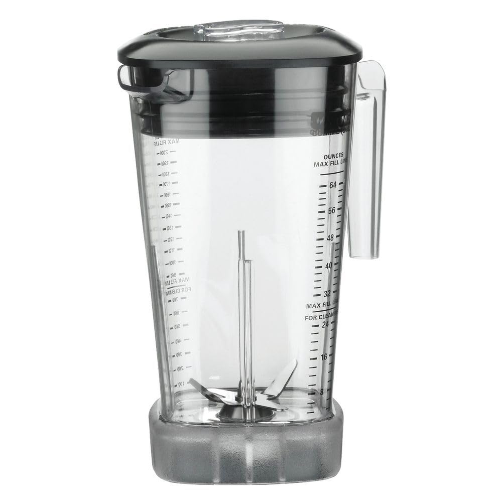 Waring Raptor 64-ounce copolyester container for smooth blends.