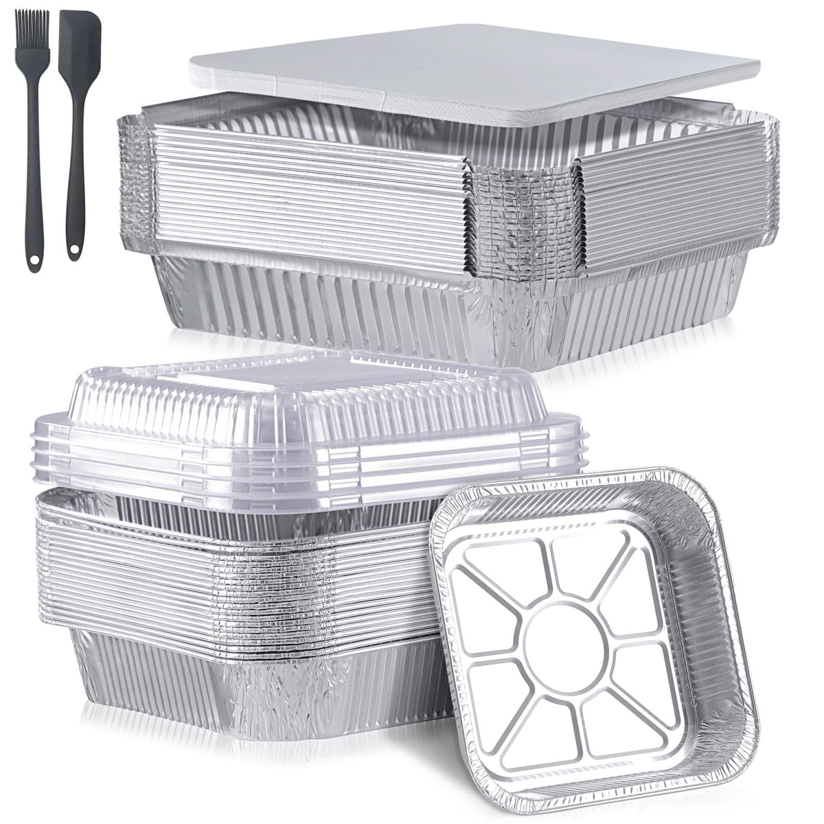 WarmGBOXCO 9x9 inch pans with lids provide sturdy construction and even heating.