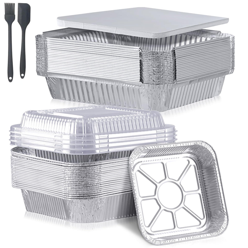 WarmGBOXCO 9x9 inch pans with lids provide sturdy construction and even heating.