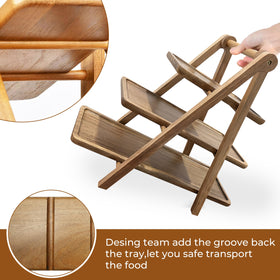 WARMKEY gift-ready rustic tray set ideal for weddings and housewarmings.