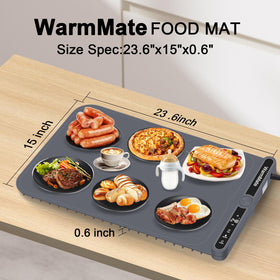 WarmMate compatible with glass, ceramic, stainless steel cookware