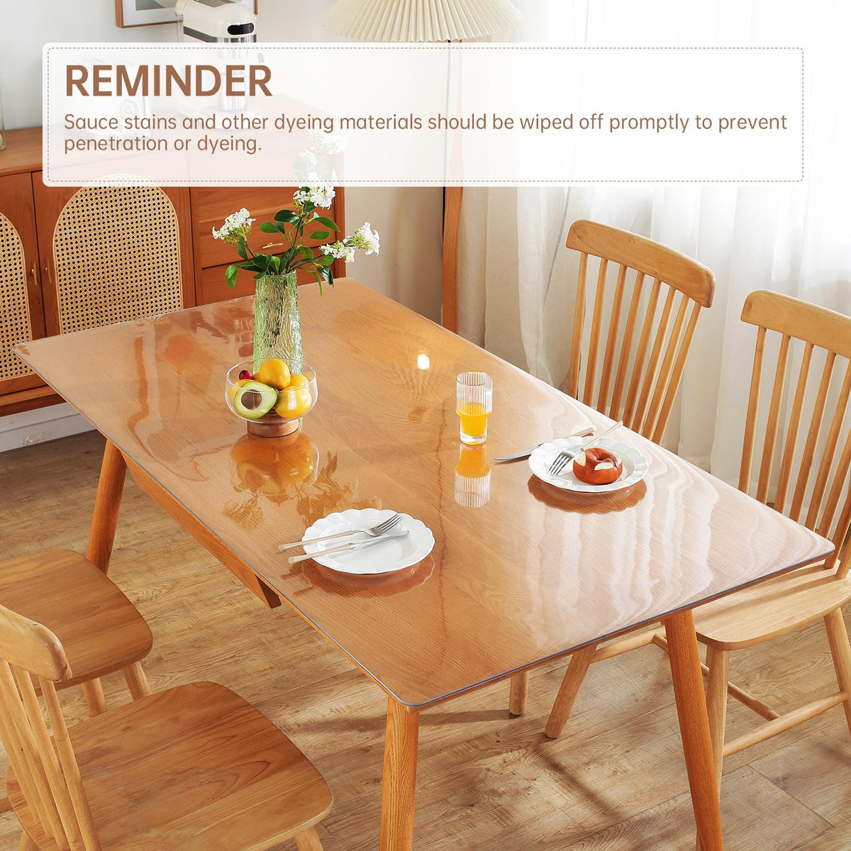 Warmstar cut-to-fit table cover protector lets you tailor the size to your table.