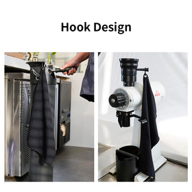 watchget Barista Towel drying mugs after washing, multipurpose cloth.