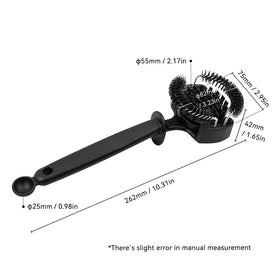 Watchget 360-degree brush enables thorough grouphead cleaning