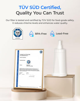 Waterdrop BES008 filter demonstrates anti-scale components for machine longevity