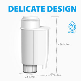 Granular activated carbon detail highlights taste and odor control.