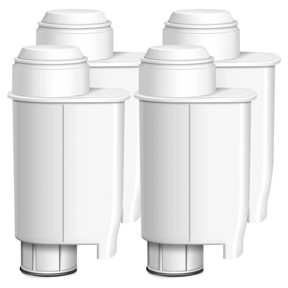 Waterdrop CA6702 coffee filter packaging shows a four-pack for easy replacements.