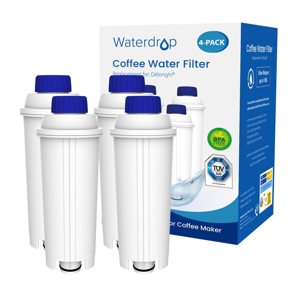 Waterdrop DLS C002 coffee filter for De'Longhi Magnifica Evo improves flavor with clean water