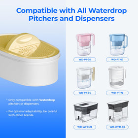 Waterdrop PF01A-P upgrade chlorine taste and odor reduction for fresher water