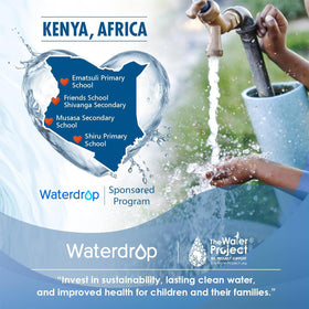 Waterdrop PT-05P-A alkaline pitcher ships gift-ready in stylish packaging.