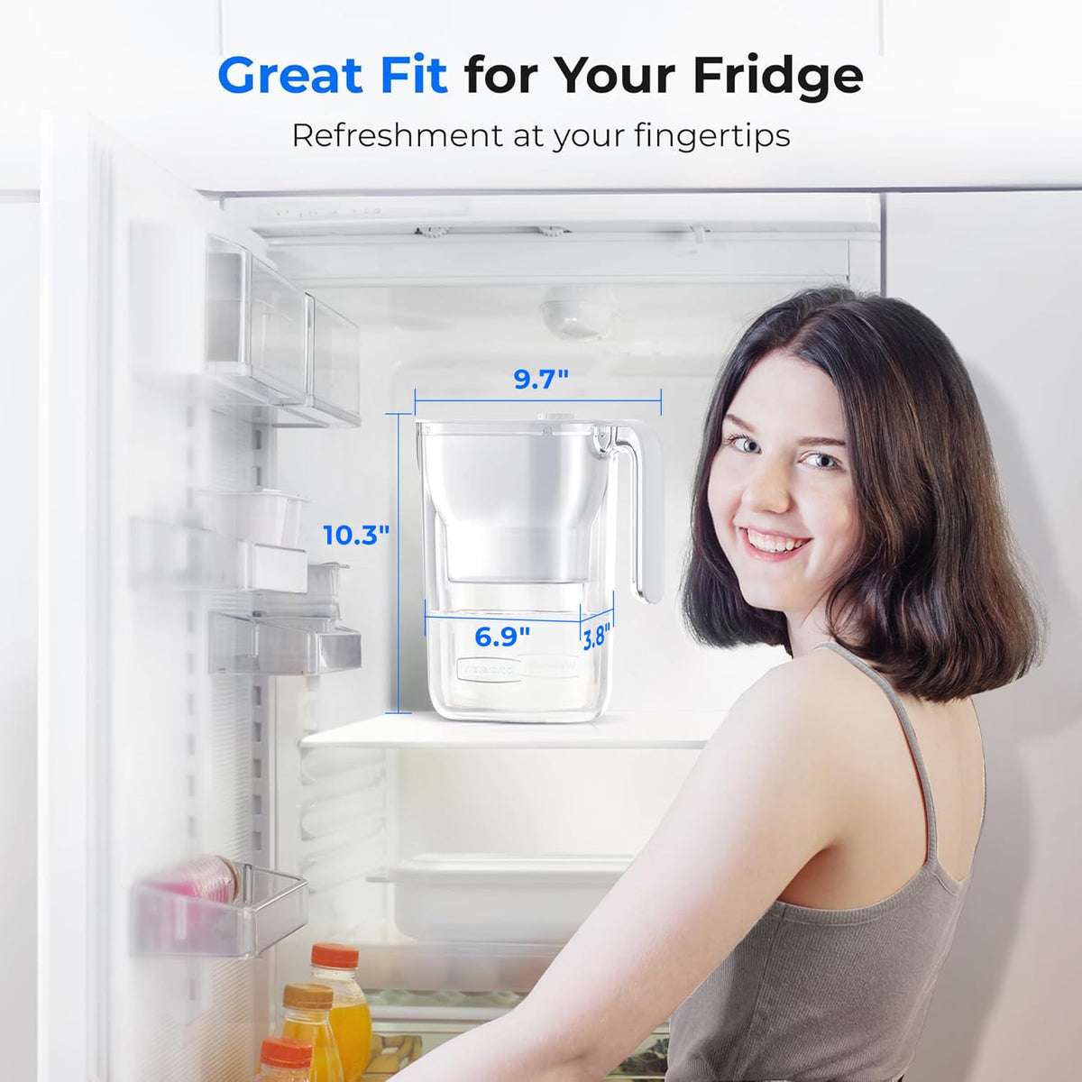 Waterdrop PT-05W-L packaging box showcases eco-friendly water purification