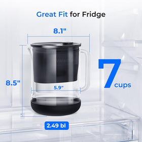 Waterdrop PT-72BL fast-fill flow-rate enables quick refills of water