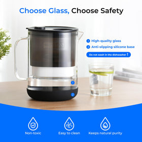 Waterdrop PT-72BL filter cartridge inside view highlights 5-stage filtration