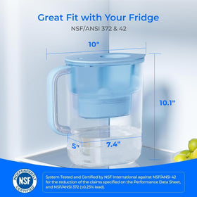 Waterdrop PT-07B 200-gallon filter life indicator feature