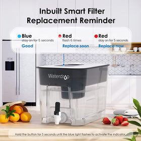 Waterdrop WFD-22L-A fridge-friendly pitcher fits in refrigerator.