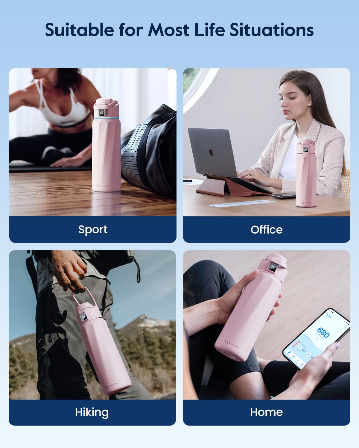WaterH BOOST battery life lasts up to two weeks per charge