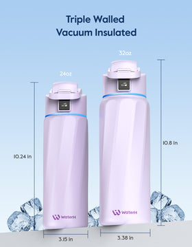 Carbonation‑friendly WaterH BOOST preserves fizz during sipping.