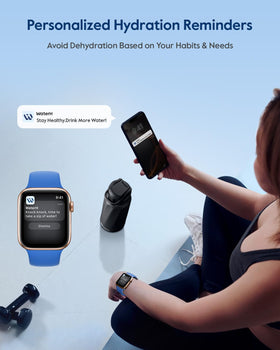 WaterH BOOST bottle wide mouth enables easy ice and fruit for flavorful drinks