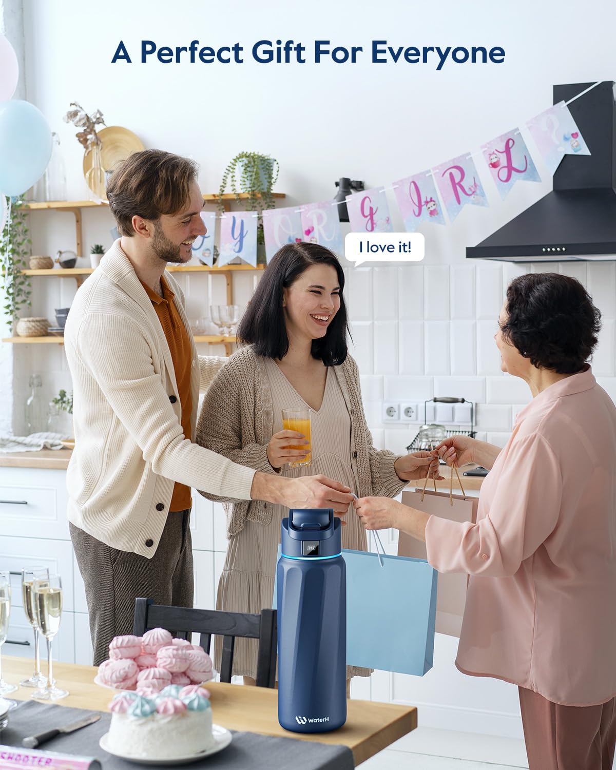 WaterH BOOST reminders sync with devices for timely hydration prompts