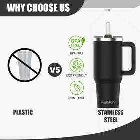 Watersy 30oz tumbler ideal for daily iced drinks and coffee